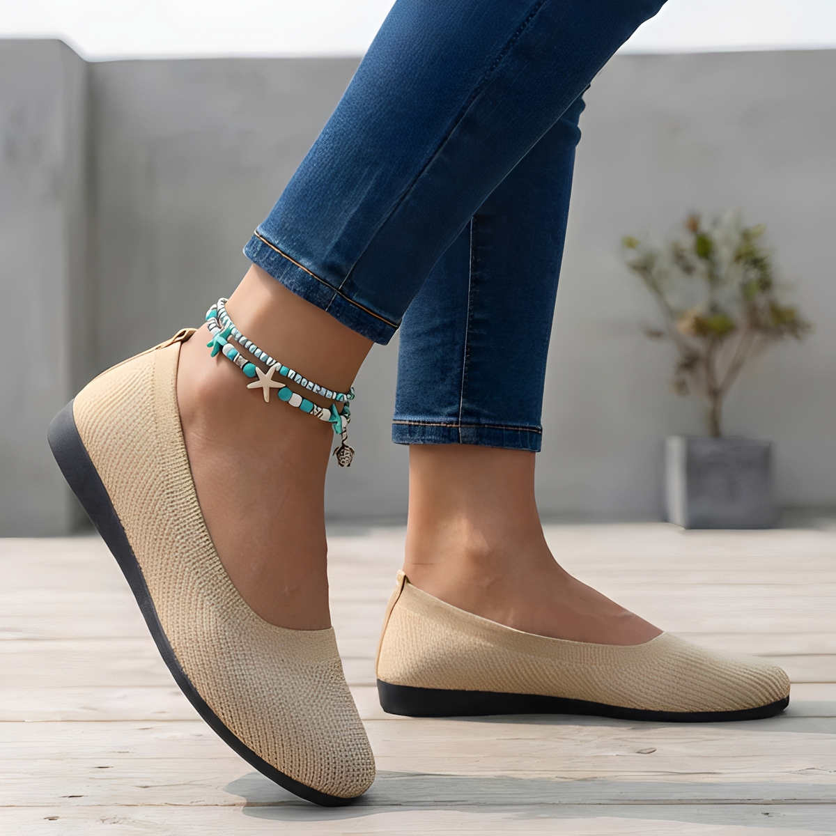Anjanet - Des ballerines élégantes et respirantes pour femmes