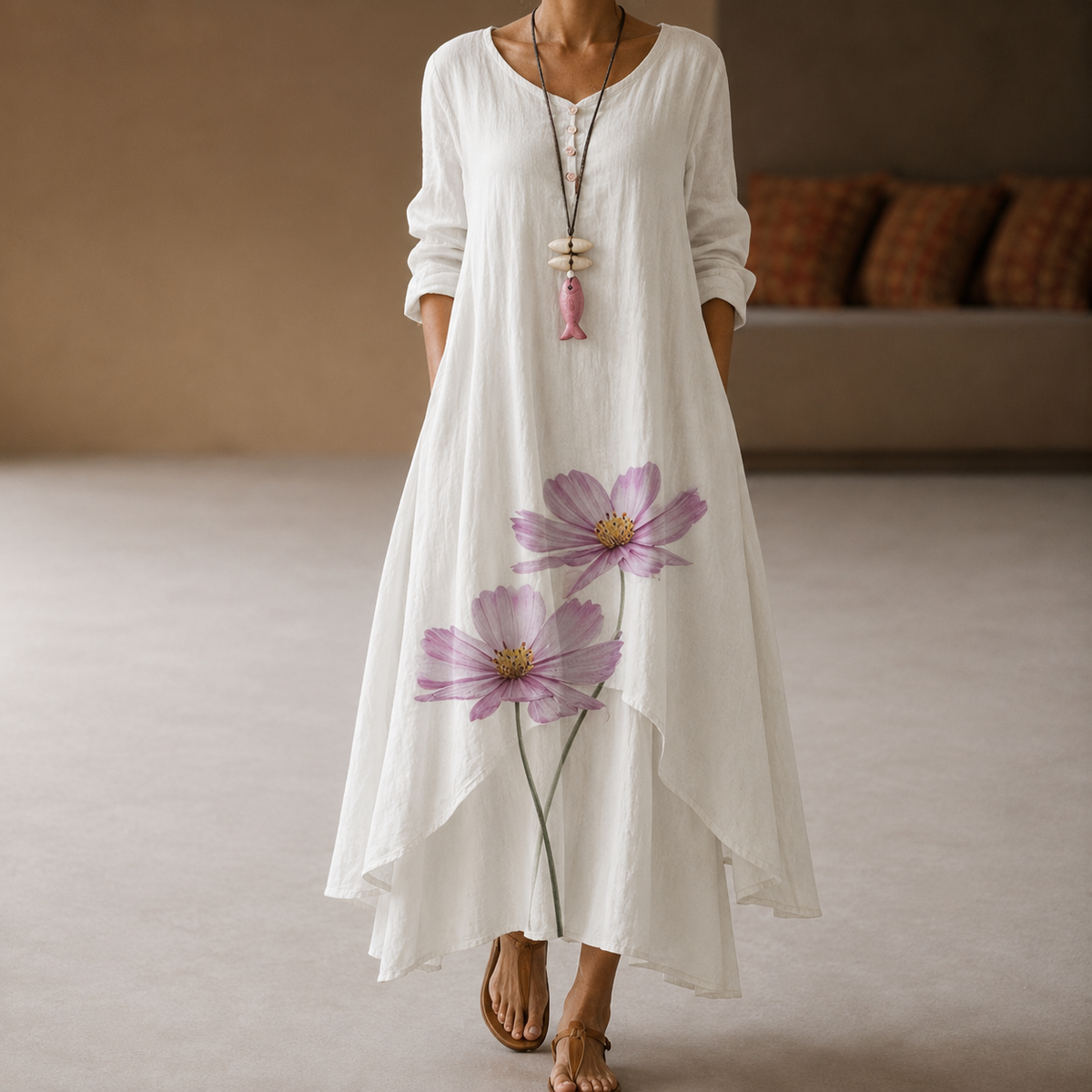 Flor - Robe élégante et aérée