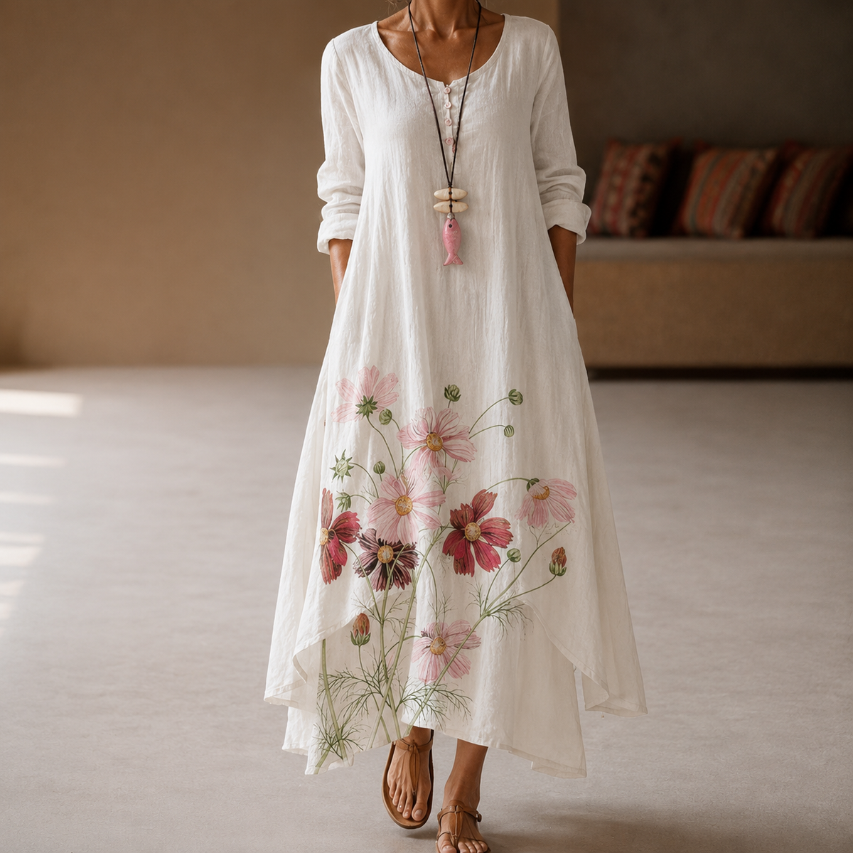 Flor - Robe élégante et aérée