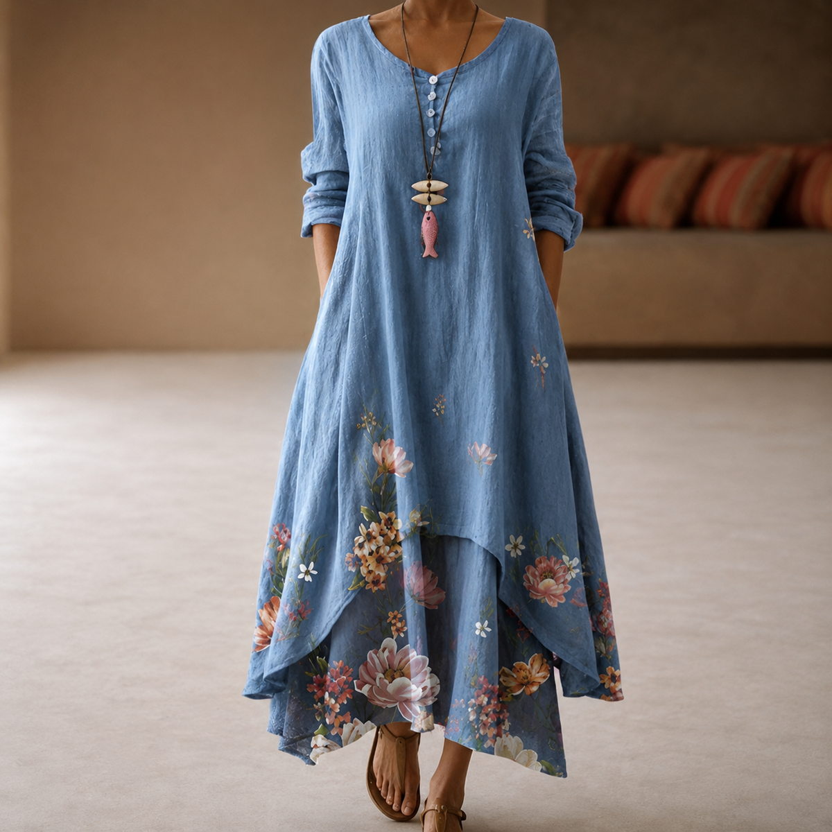Flor - Robe élégante et aérée