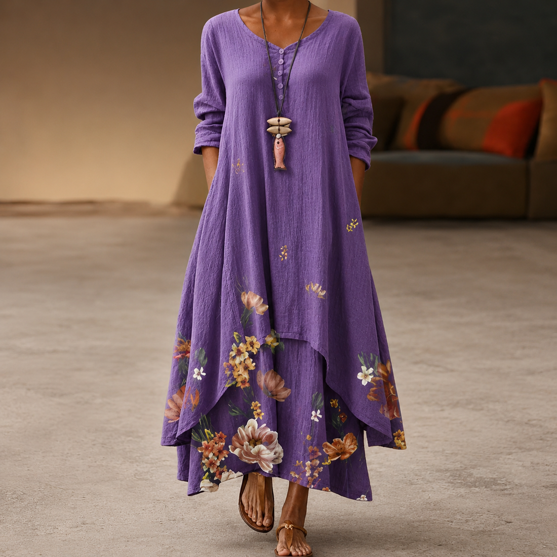 Flor - Robe élégante et aérée