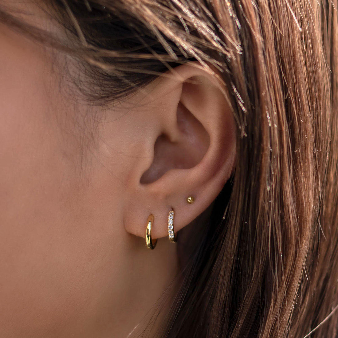 Queenie - Boucles d'oreilles Huggie