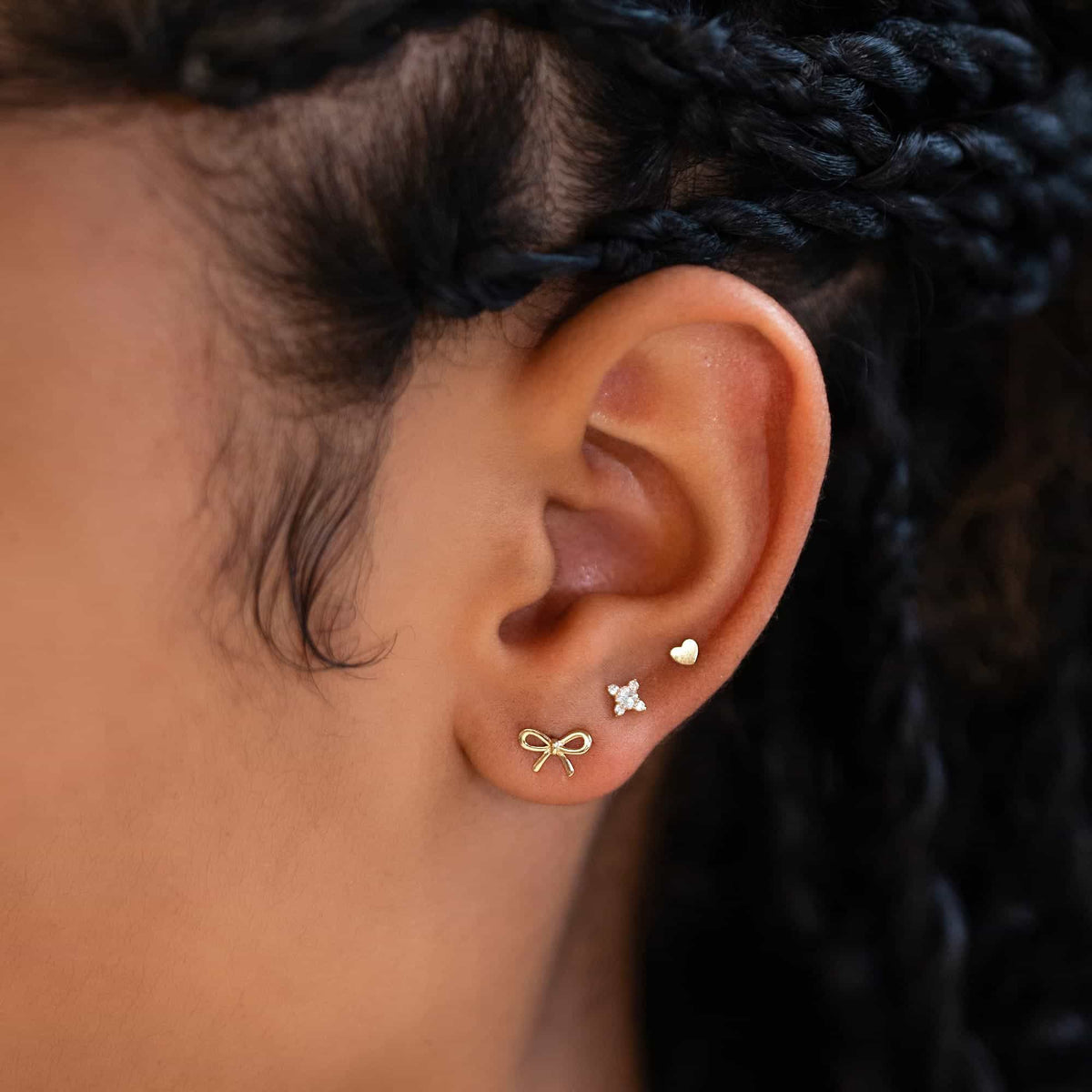 Harper - Boucles d'oreilles en nœud