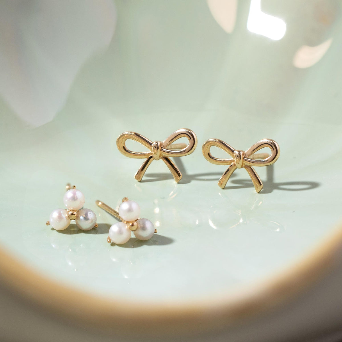 Harper - Boucles d'oreilles en nœud