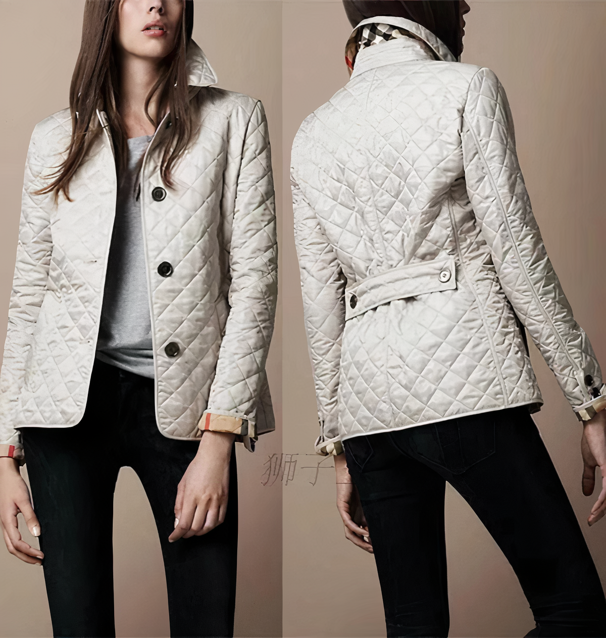 Evelyn – Veste en soie et coton femmes