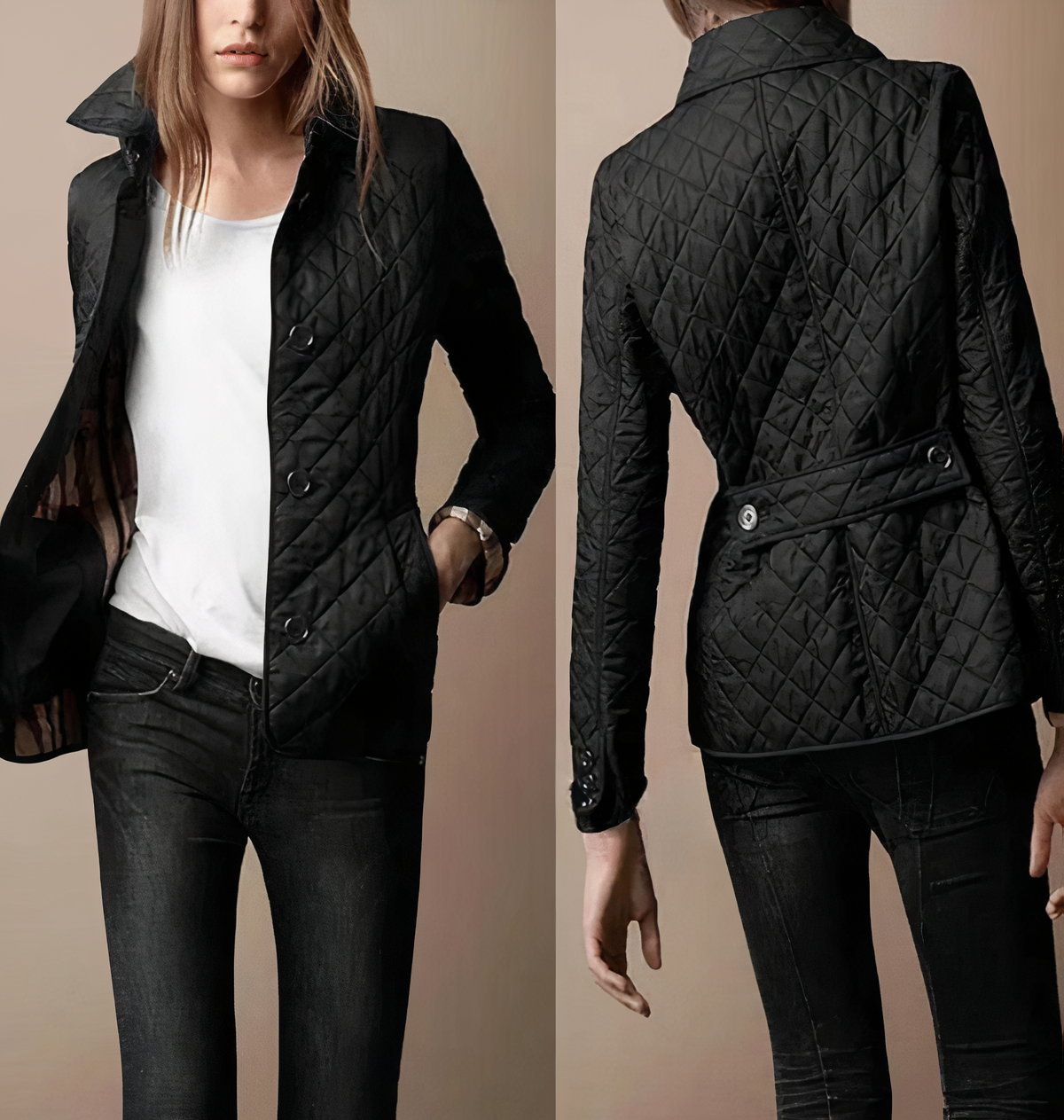 Evelyn – Veste en soie et coton femmes