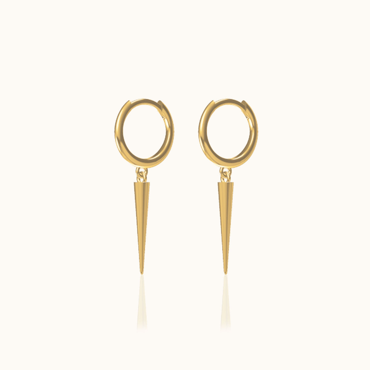 Kamala - Boucles d'oreilles à pointes angulaires