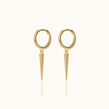 Kamala - Boucles d'oreilles à pointes angulaires