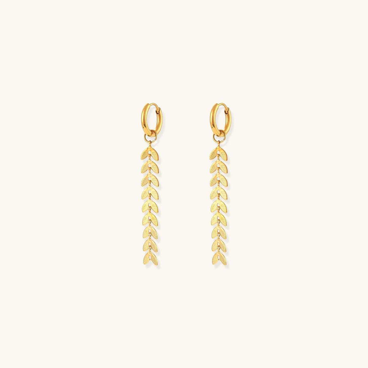 Foi - Boucles d'oreilles en forme de queue de poisson