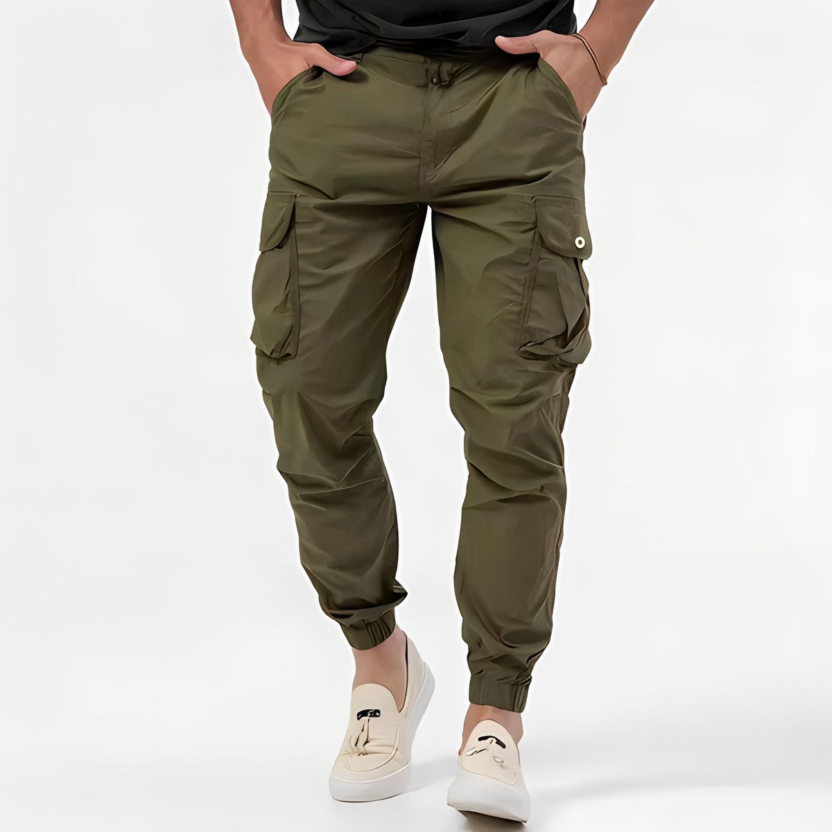 Glendel - Pantalons cargo à la mode pour homme