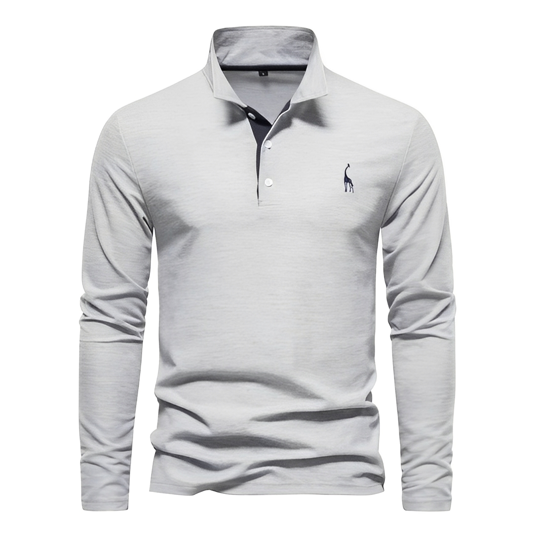 Antoine - Polo à manches longues pour homme