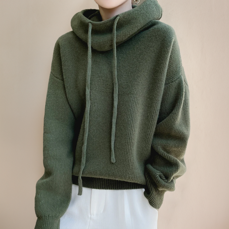 Lena – Pull à capuche chic