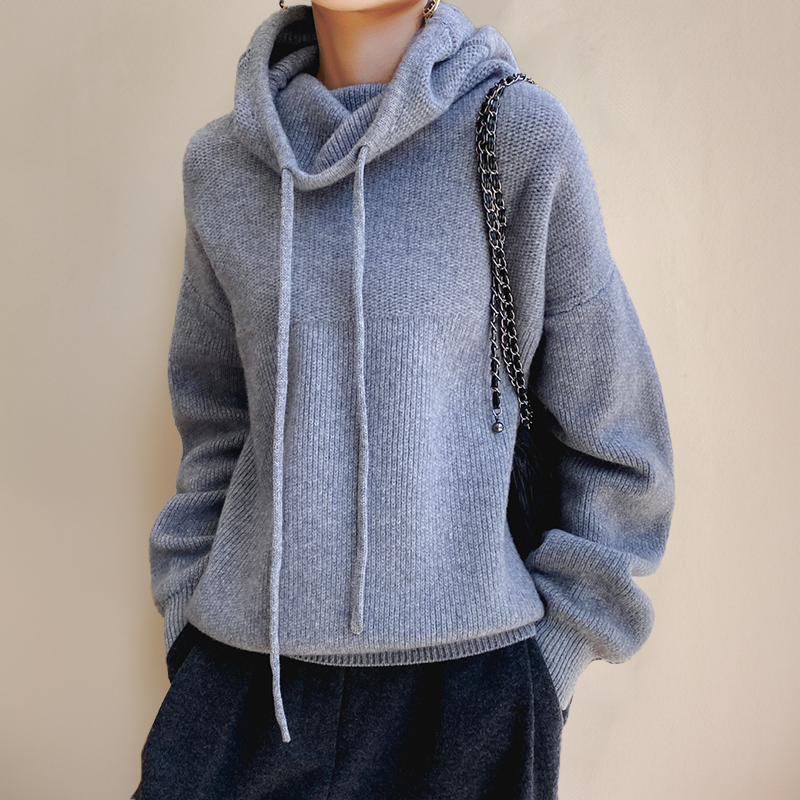 Lena – Pull à capuche chic