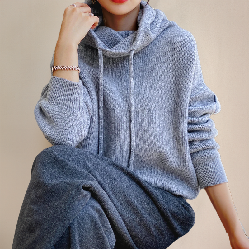 Lena – Pull à capuche chic