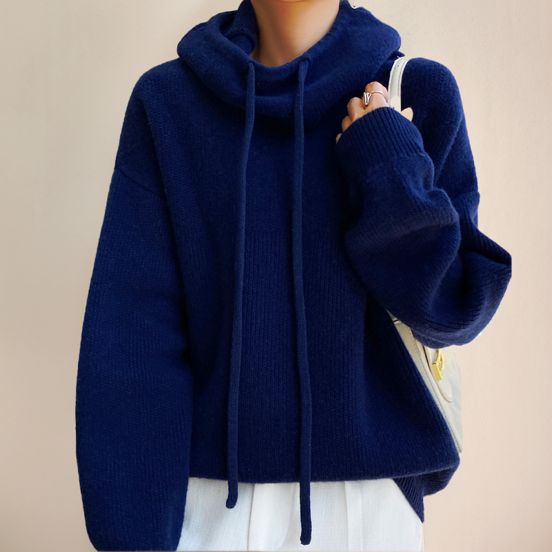 Lena – Pull à capuche chic
