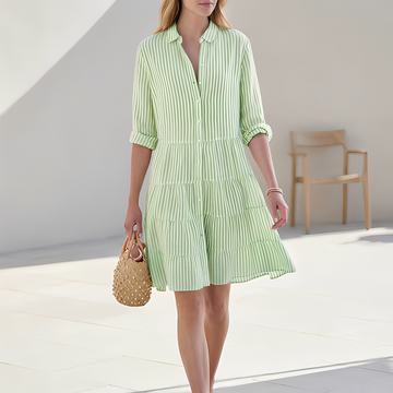 Elijah - Robe chemise d'été élégante pour femme