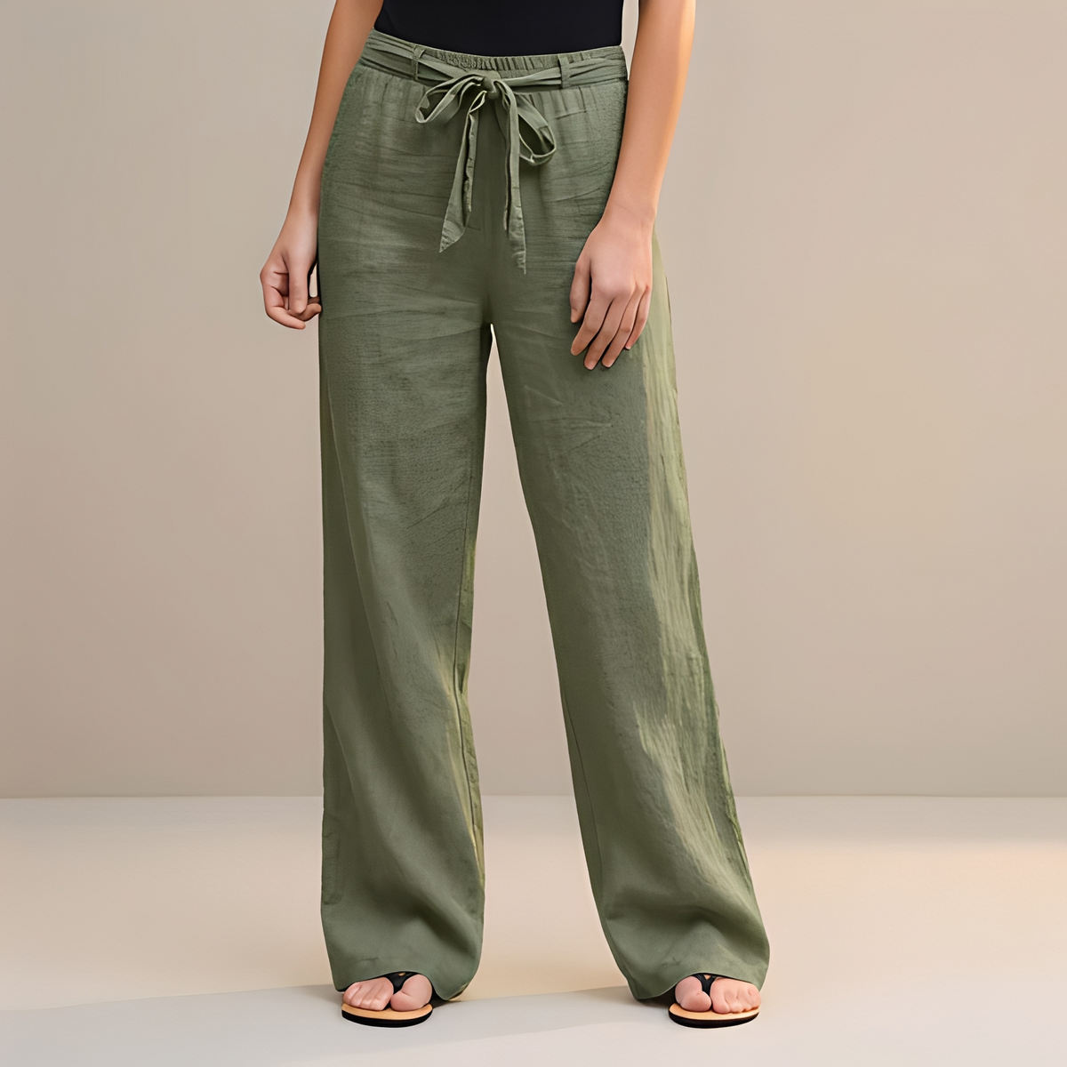 Lizza - Un pantalon d'été raffiné et léger pour femme