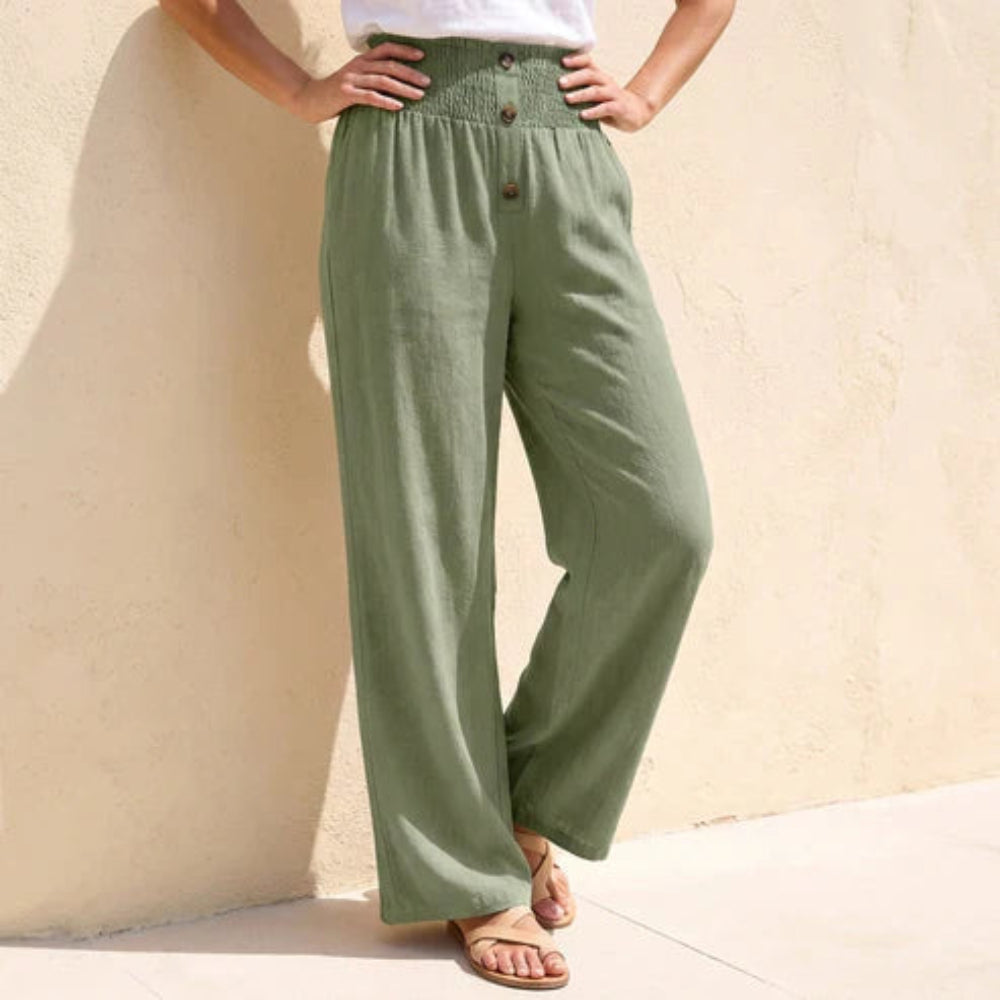 Haeley - Un élégant pantalon d'été chic pour femme