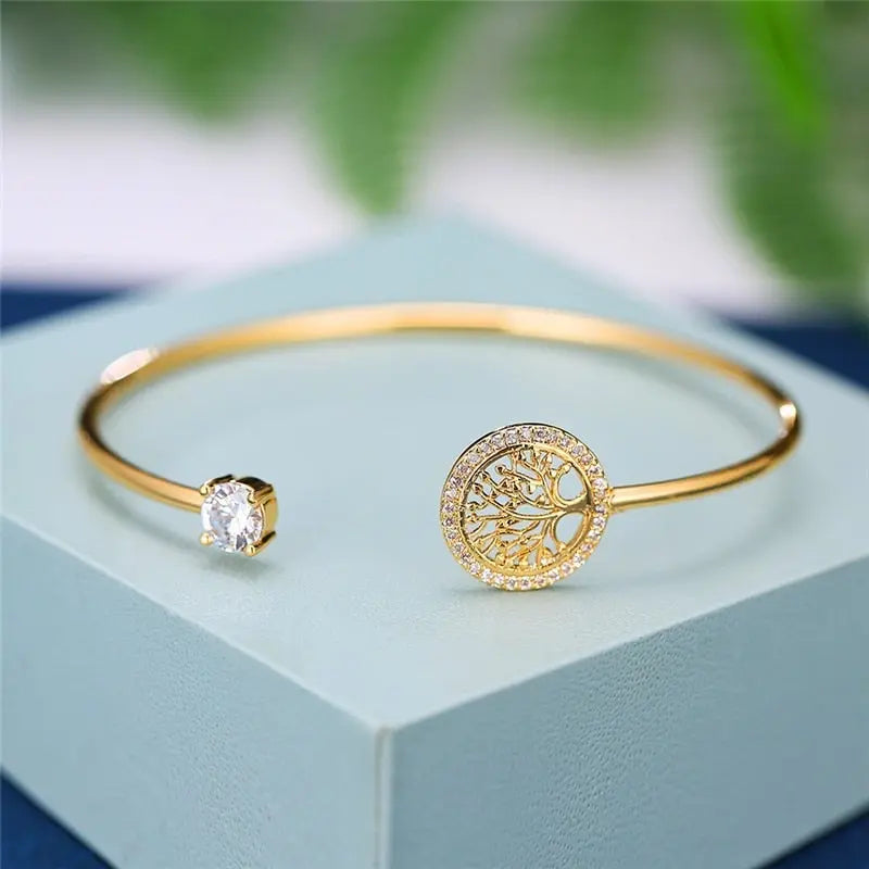 Aeriel – Bracelet ajustable avec arbre de vie