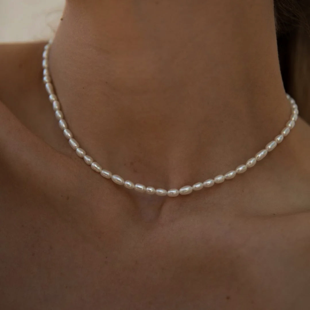 Avaria - Choker de perles d'eau douce