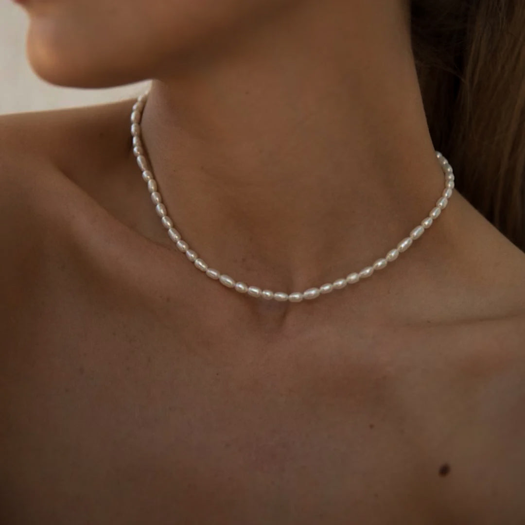 Avaria - Choker de perles d'eau douce