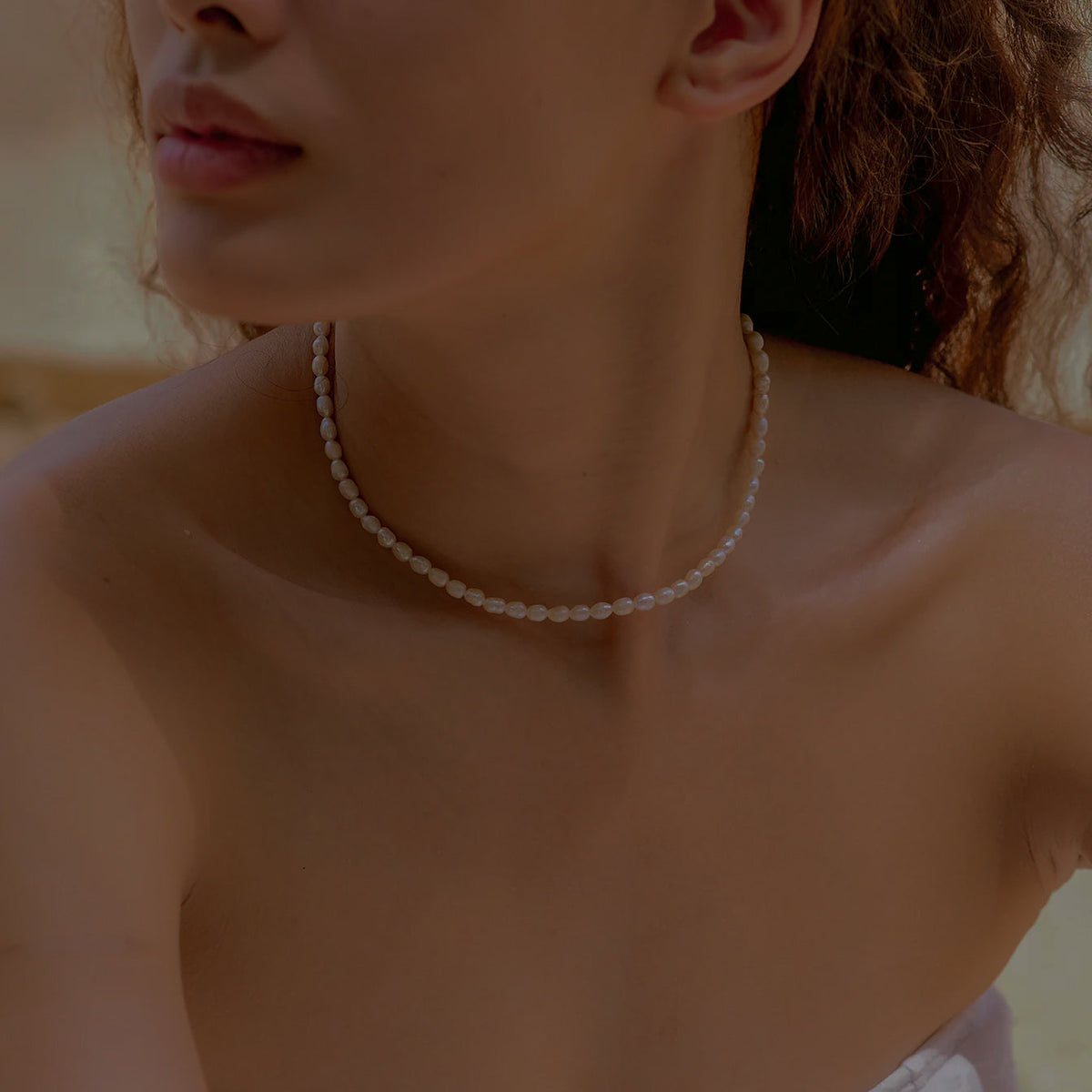 Avaria - Choker de perles d'eau douce