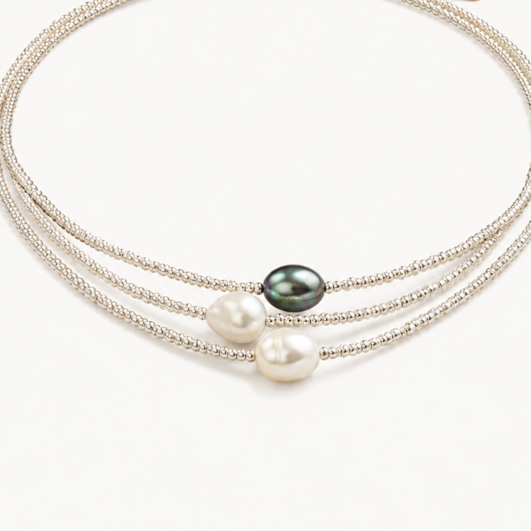 Eternal Grace – Collier de Perles Naturelles