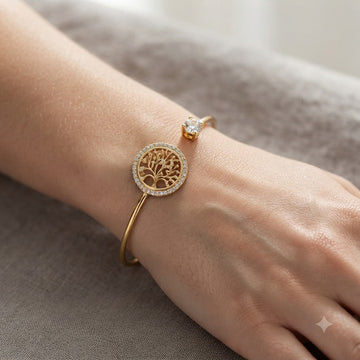 Aeriel – Bracelet ajustable avec arbre de vie