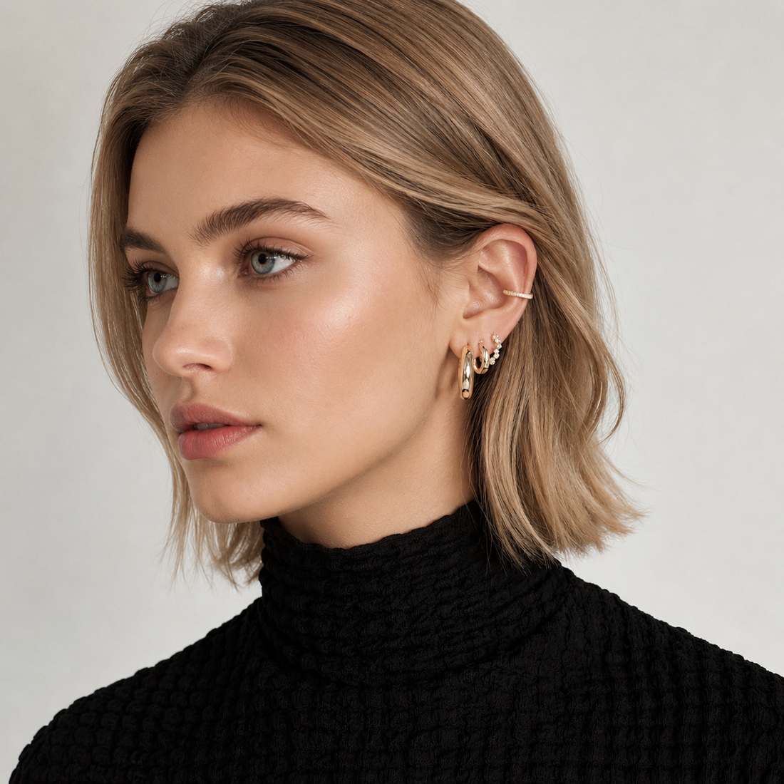 Thena - Boucles d'oreilles en argent