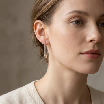 Maika – Boucles d'oreilles de sécurité élégantes