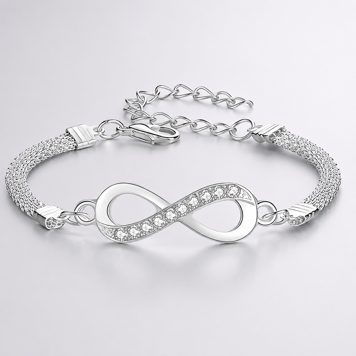 Naya – Bracelet Femme avec symbole d'Infini délicat