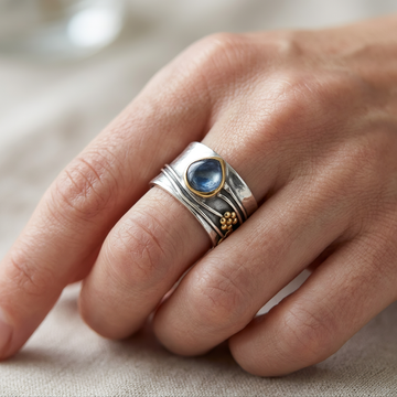 Patricia – bague de méditation bohémienne