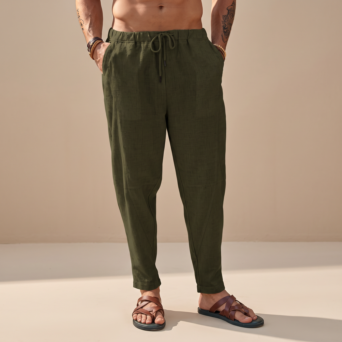 Abel - Pantalon de Plage Relaxé