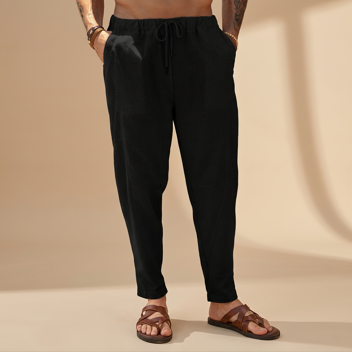 Abel - Pantalon de Plage Relaxé