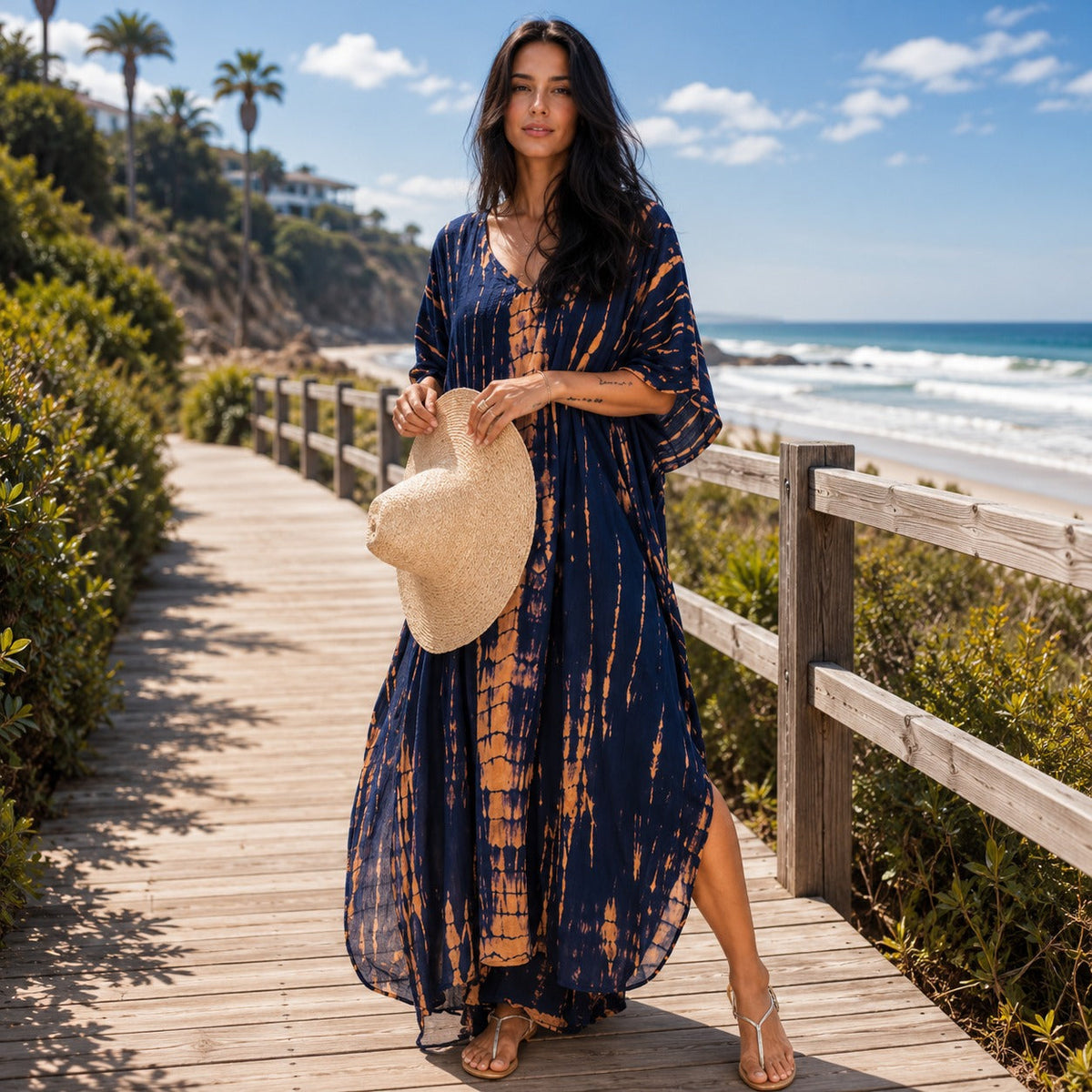 Emmy - Robe Maxi Bohème Élégante