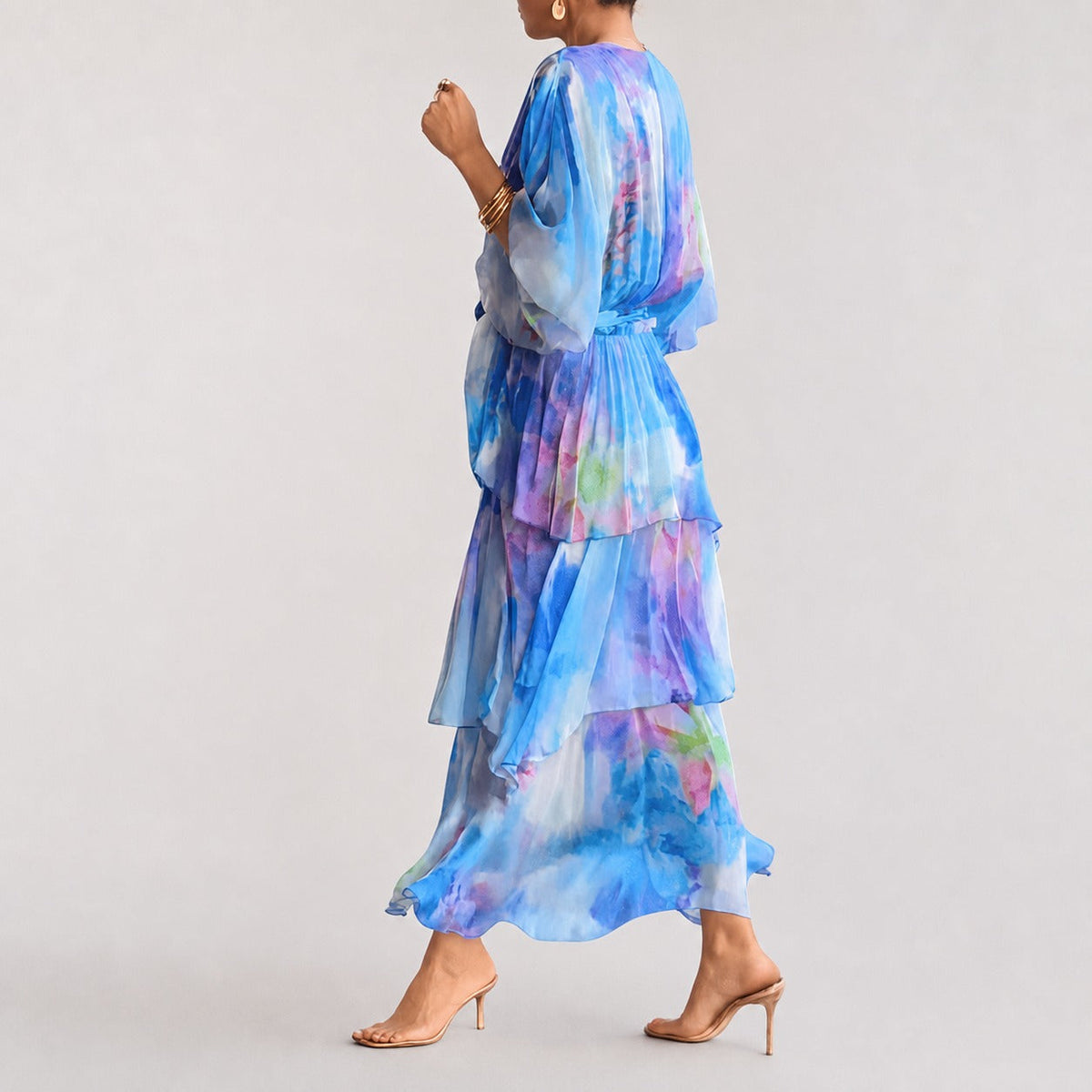 Denise - Robe Élégante à Étages
