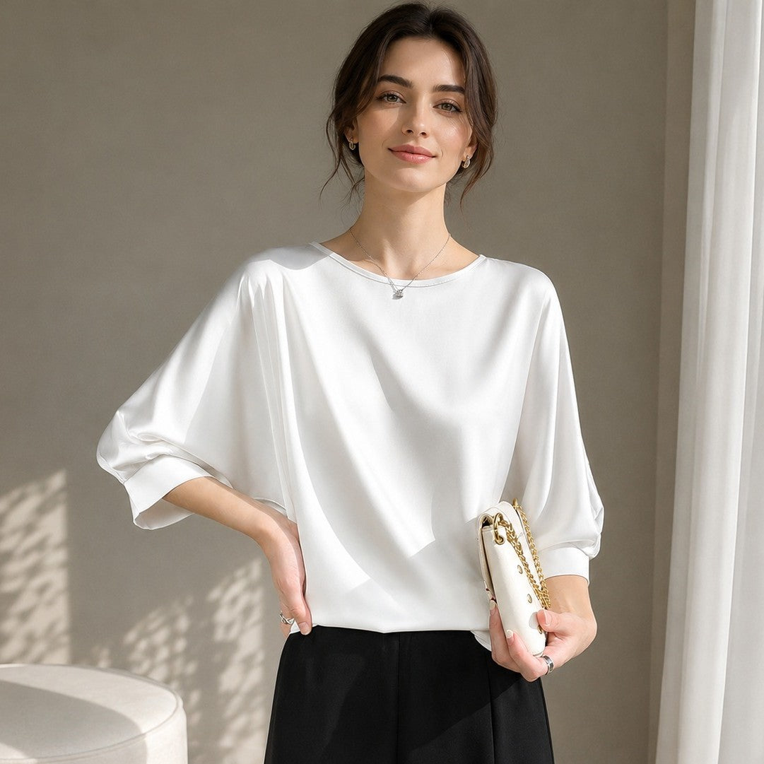 Shanice - Blouse Élégante à Coupe Ample