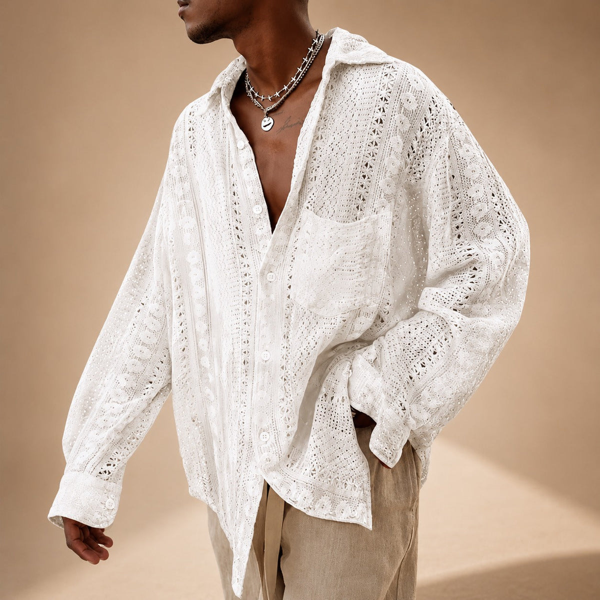 Jovan - Chemise Aérée Décontractée