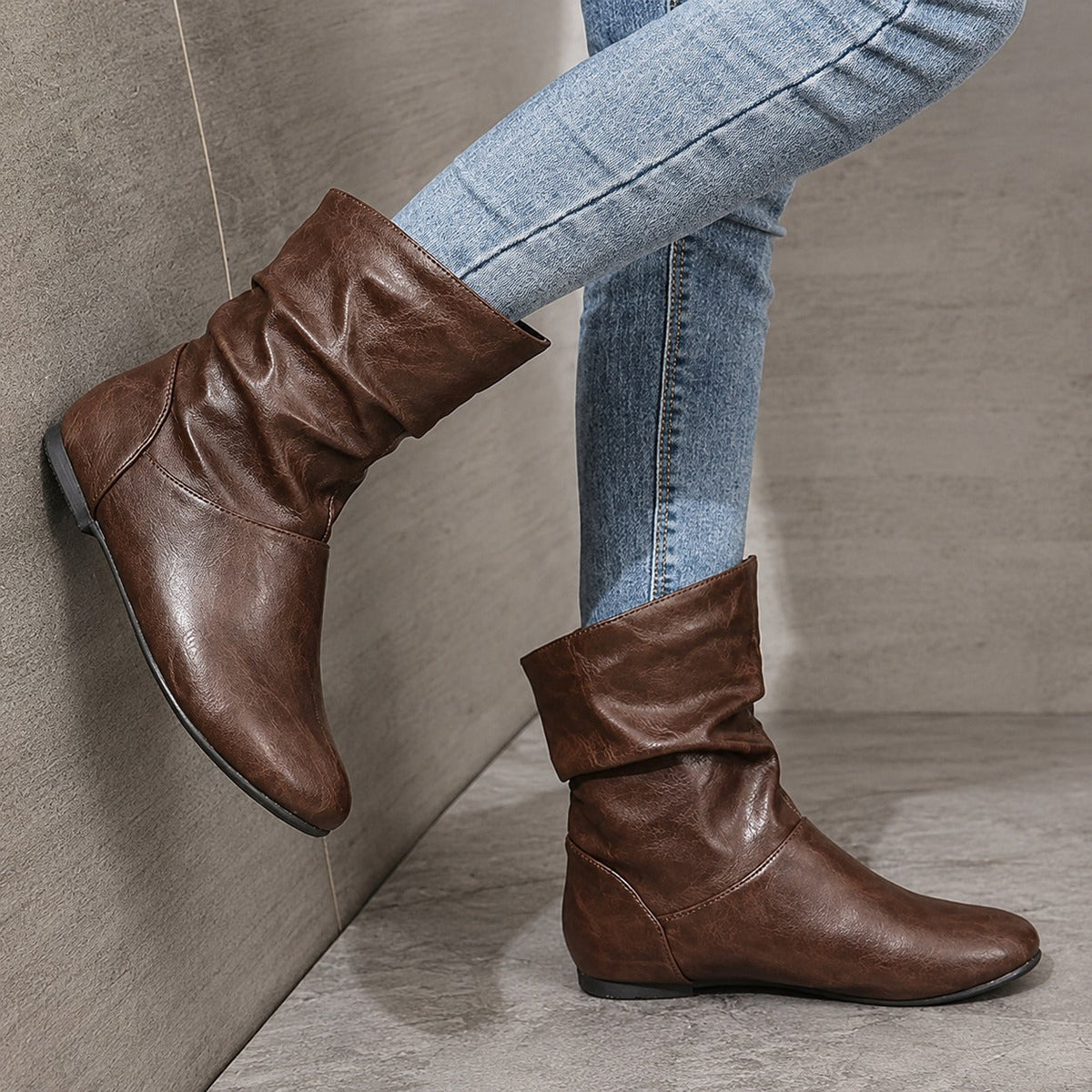 Hanna - Bottes Plates Rétro