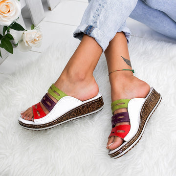 Christina - Sandales de Loisirs Colorées