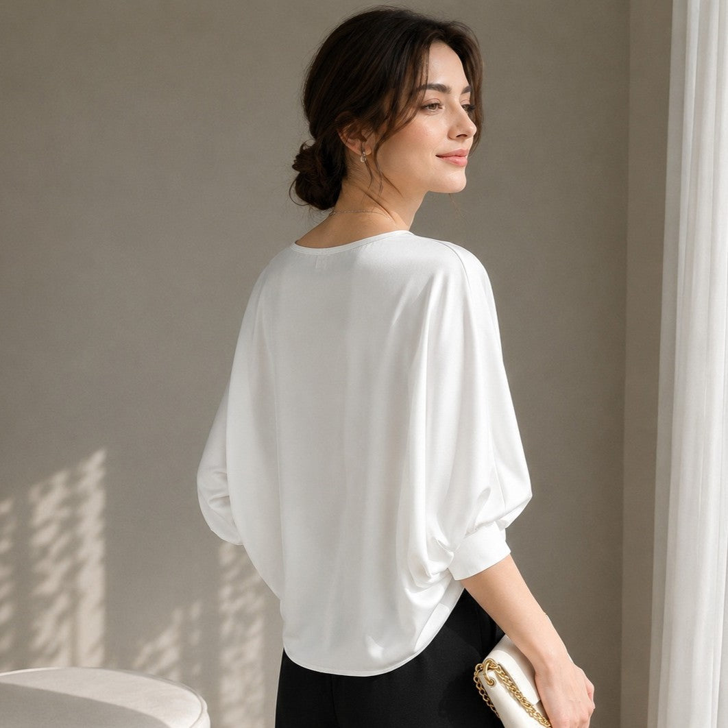 Shanice - Blouse Élégante à Coupe Ample