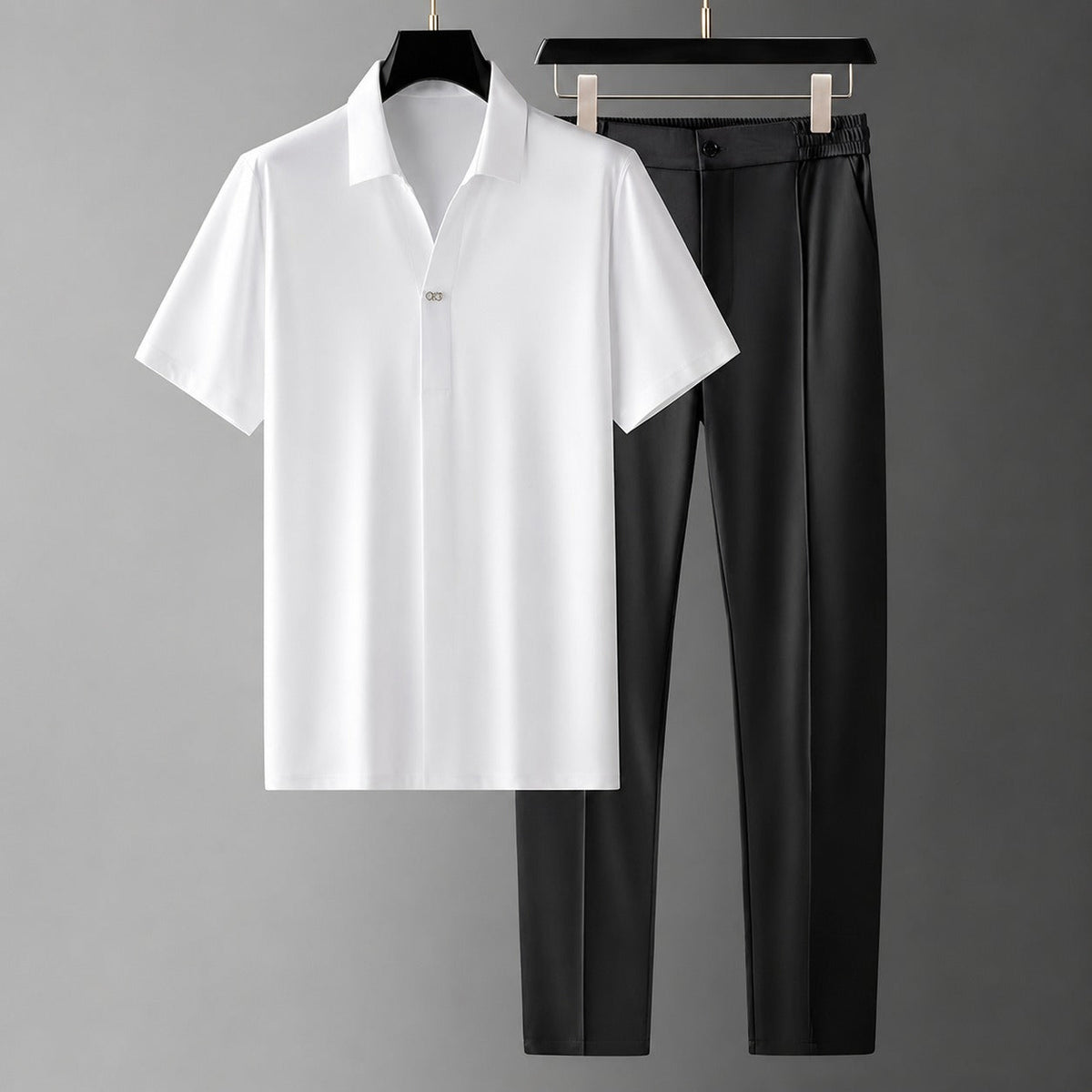 Randall - Ensemble Polo et Pantalon Décontracté
