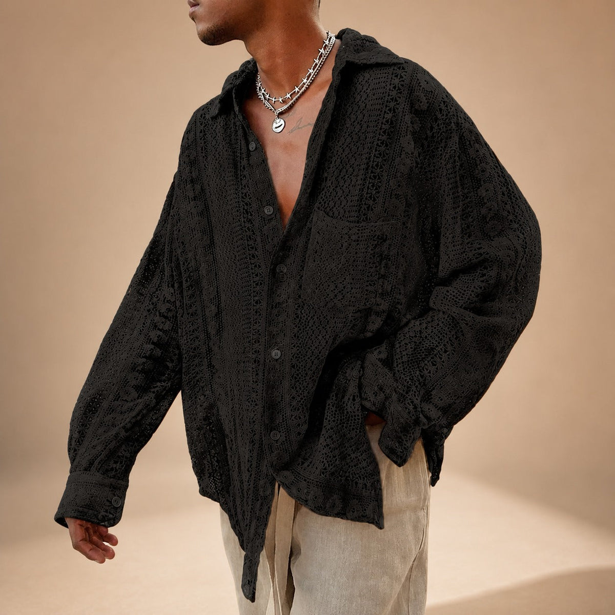 Jovan - Chemise Aérée Décontractée