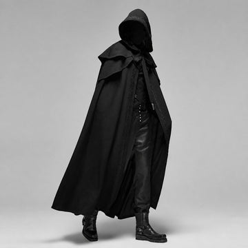 Lucien - Cape à capuche élégante de style gothique