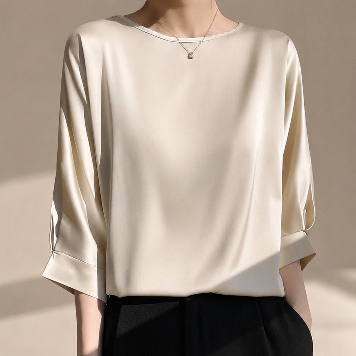 Shanice - Blouse Élégante à Coupe Ample