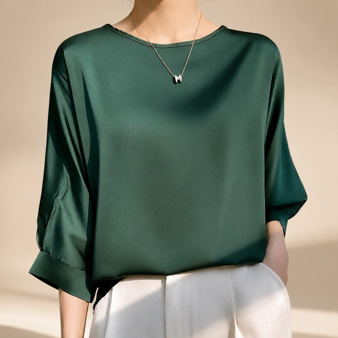 Shanice - Blouse Élégante à Coupe Ample