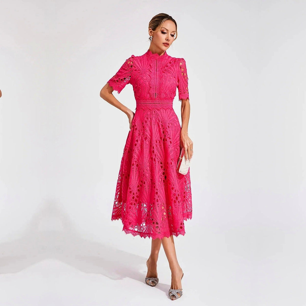 Carmen - Robe Midi Raffinée