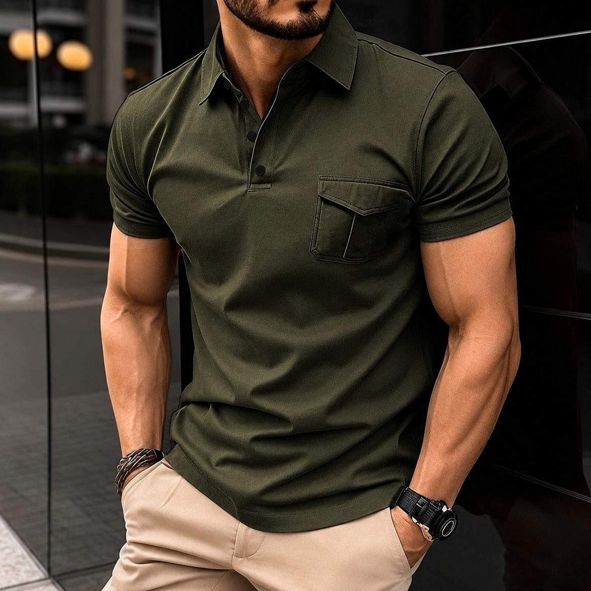 Jayden - Polo élégant slim