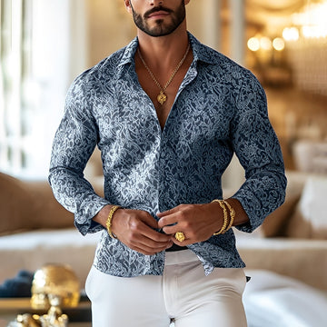 Tim - Chemise Classique à Manches Longues