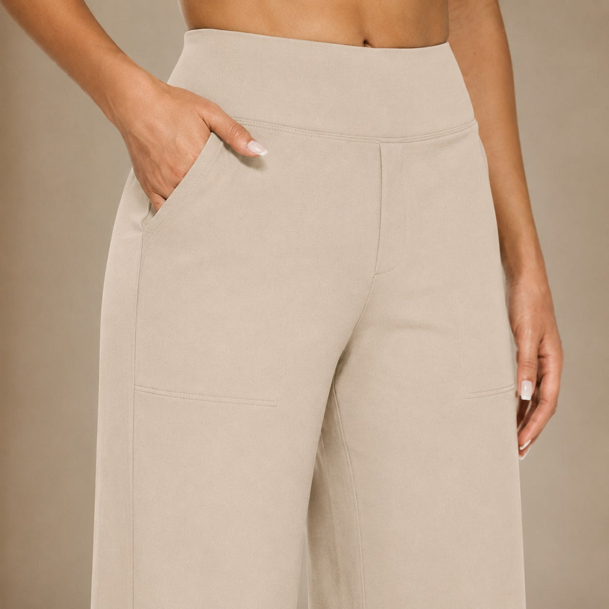 Roseanna - Pantalon Évasé Élégant et Extensible